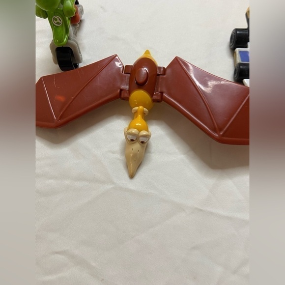 Nintendo Super Mario plush yoshi & toad car chomp toy land before time lot of 5 - Picture 4 of 7